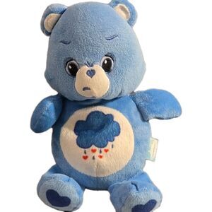 Grumpy Bear, Care Bear (2015) Soft Plush Toy, Model Figure, Blue, Rainy Heart